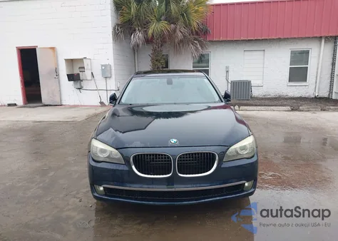 2011 BMW 750Li from USA, damaged, VIN WBAKB8C57BCY65636